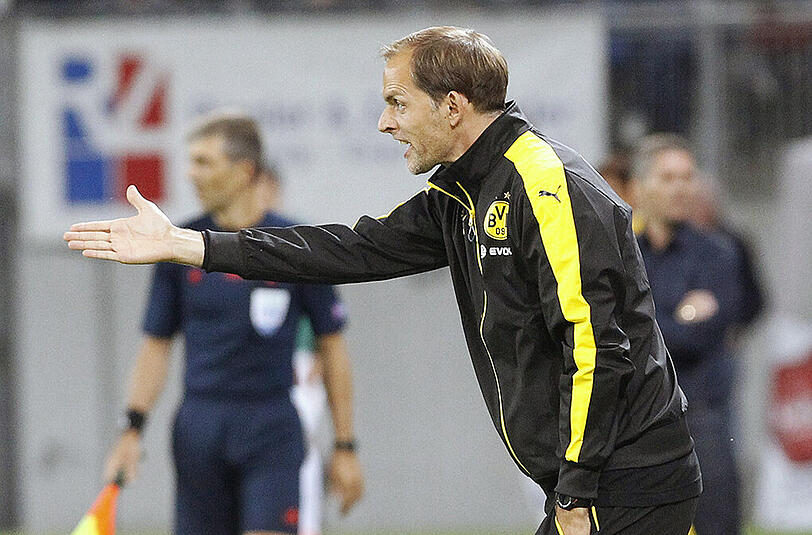BVB-Trainer Thomas Tuchel hofft auf einen Sieg in Norwegen.