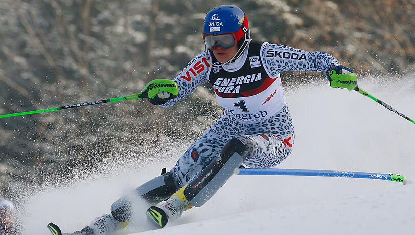 Veronika Velez-Zuzulova gewinnt den Slalom von Zagreb. Veronika Velez-Zuzulova gewinnt den Slalom von Zagreb.
