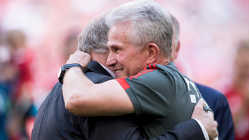 Der FC Bayern München verabschiedet Trainer Jupp Heynckes und Ex-Spieler Holger Badstuber. Die Bilder.