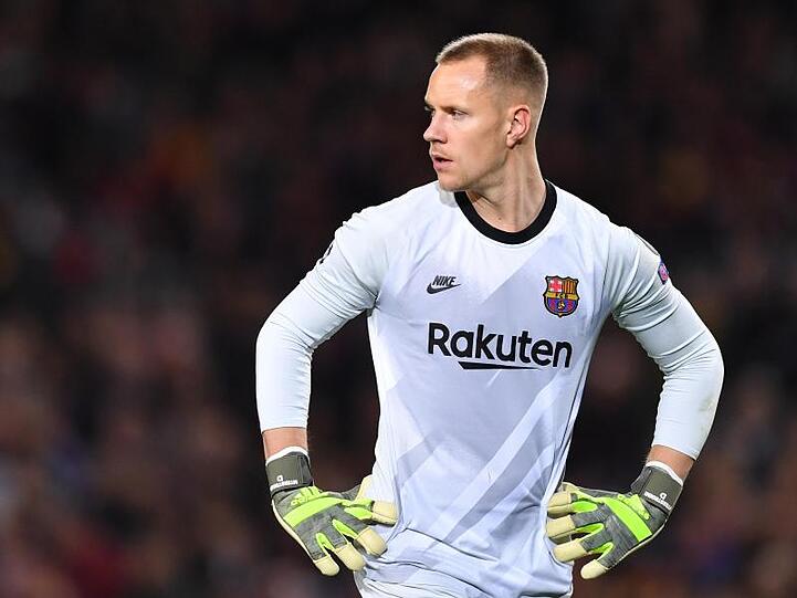 Barcelonas Torwart Marc-Andre ter Stegen. Foto: Marius Becker/dpa/Archivbild