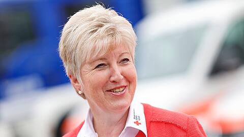 BRK-Präsidentin Angelika Schorer fordert eine bessere Ausstattung des Katastrophenschutzes in Deutschland. (Archivbild)