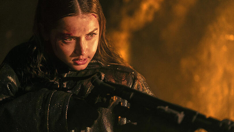 Ana de Armas als Eve in Ballerina - eine Szene des Films „From the World of John Wick: Ballerina“.