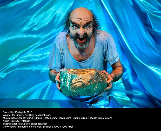 Szenen aus dem "Ring" für Kinder der Bayreuther Festspiele.