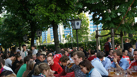 Der Löwenbräukeller am Stiglmaierplatz.