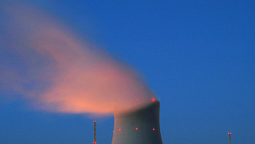 Das Atomkraftwerk Isar in Landshut.