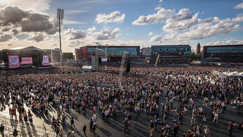 50.000 Fans waren gekommen.