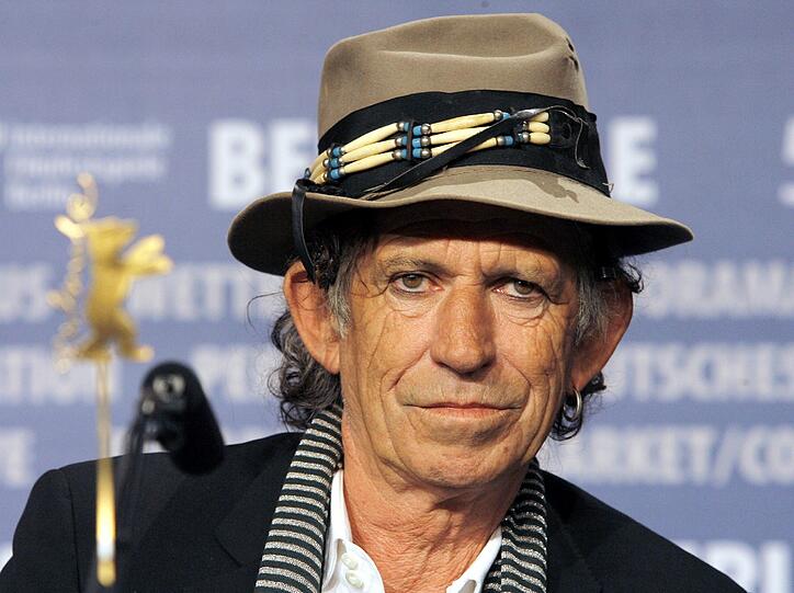 ...Rolling-Stones-Gitarrist Keith Richards. Der Rocker hat neben Alexandra noch eine weitere Tochter mit seiner Ehefrau Patti Hansen.