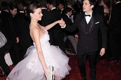 Miranda Kerr ist seit 2010 mit dem Hollywood-Schauspieler Orlando Bloom verheiratet.