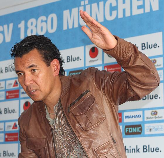 Ricardo Moniz bei der anschließenden Pressekonferenz