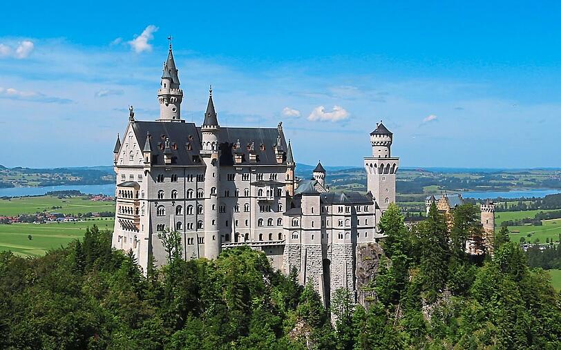 Schloss Neuschwanstein: Bier wird hier nicht gebraut.