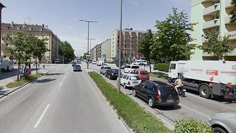 Auf dem Frankfurter Ring hat es im Jahr 2024 in München die meisten Unfälle mit Verletzten gegeben. (Archivbild)