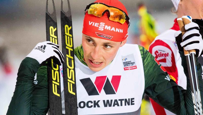 Deutsche Medaillenkandidat in Seefeld: Eric Frenzel. Deutsche Medaillenkandidat in Seefeld: Eric Frenzel.