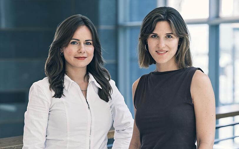 Auf Sophie von der Tann (rechts) folgt Pia Steckelbach. Auf Sophie von der Tann (rechts) folgt Pia Steckelbach.