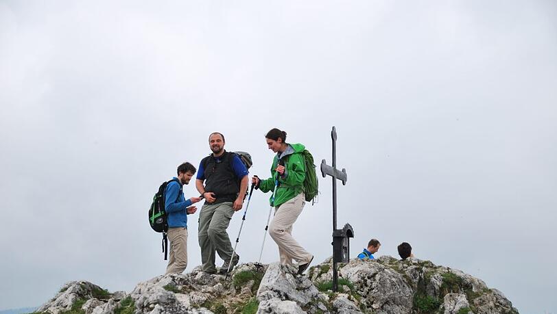 Der Fockenstein ist ohne alpine Herausforderungen zu bezwingen.