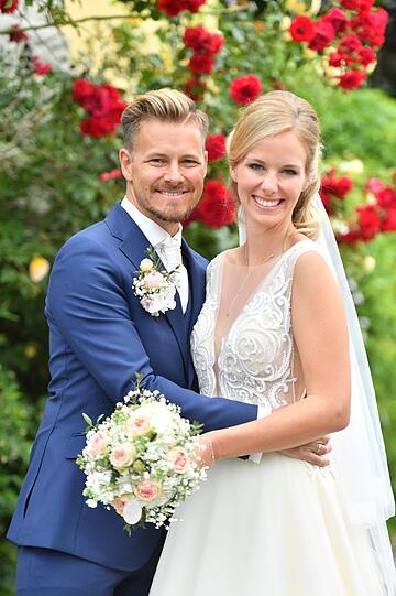 SkyModerator Gregor Teicher und Stephanie Schlayer feiern Hochzeit