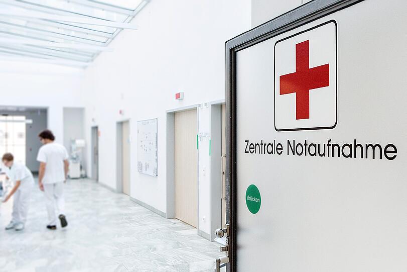 Notaufnahme im Krankenhaus (Symbolbild)