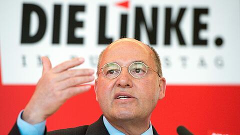 Gregor Gysi ist zu selbstbewusst, um sich auf die Suche nach einer Frau zu begeben.