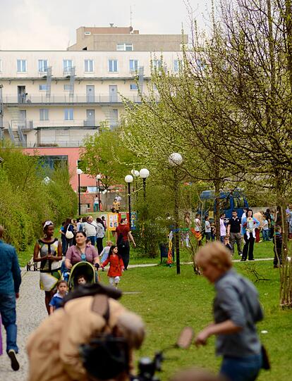 So schön war's beim Frühlingsfest der gewofag im letzten Jahr.
