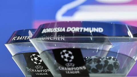 Am Donnerstag wird die Champions League ausgelost.