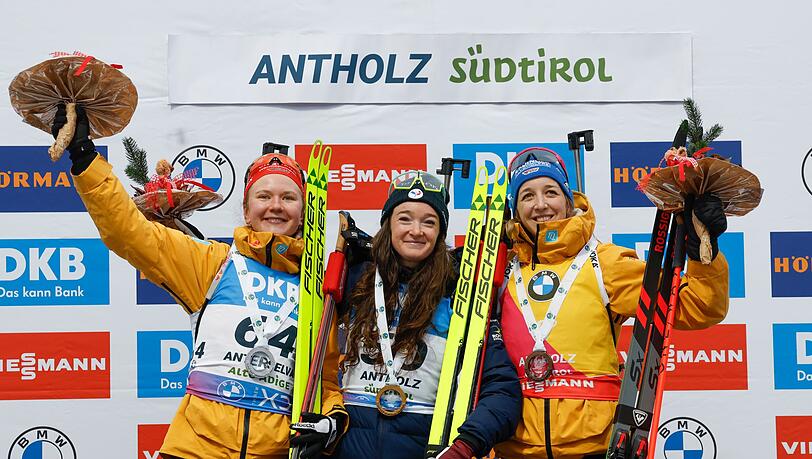 Selina Grotian (l) und Franziska Preuß (r) müssen nur einer den Vortritt lassen.