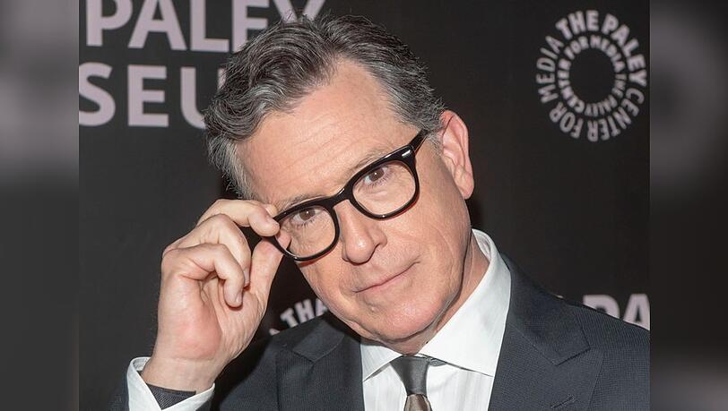 Stephen Colbert bleibt seiner Linie treu.