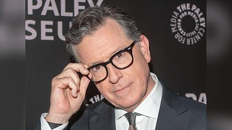Stephen Colbert bleibt seiner Linie treu.
