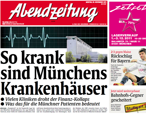 Jahres-Rückblick: Rückblick: Das Jahr 2011 in AZ-Schlagzeilen - München - Abendzeitung München