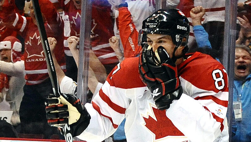Sidney Crosby gewinnt die Goldmedaille im Olympia-Aberglauben. Sidney Crosby gewinnt die Goldmedaille im Olympia-Aberglauben.