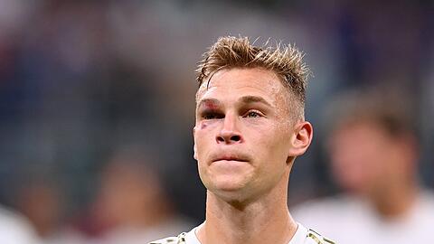 Gezeichnet nach dem 2:0-Sieg bei Inter: Joshua Kimmich.