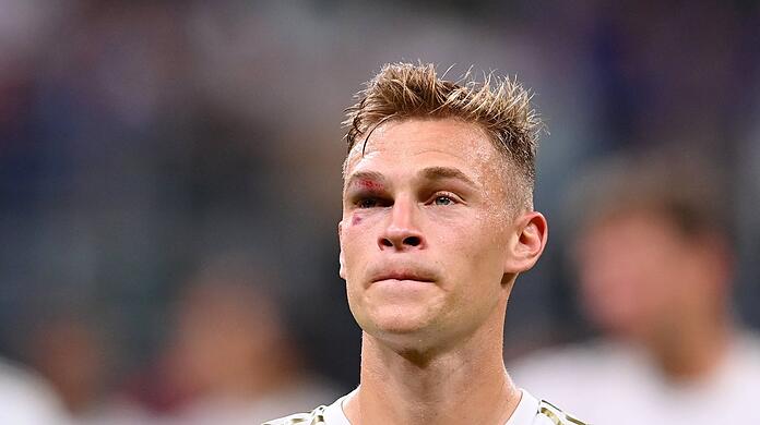 Gezeichnet nach dem 2:0-Sieg bei Inter: Joshua Kimmich.