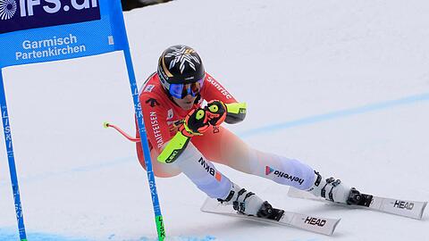 Die Schweizerin Lara Gut-Behrami feierte in Garmisch-Partenkirchen ihren ersten Saisonsieg.