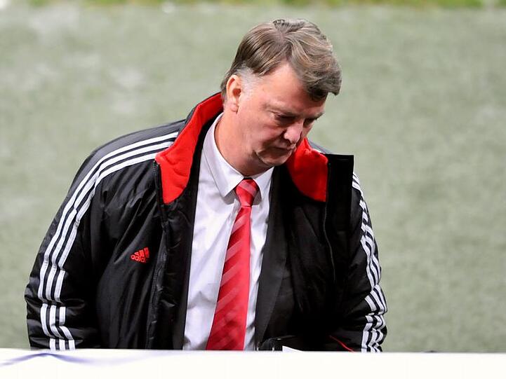"Wenn Bayern verliert, herrscht immer Unruhe, das weiß ich", sagt Louis van Gaal.
