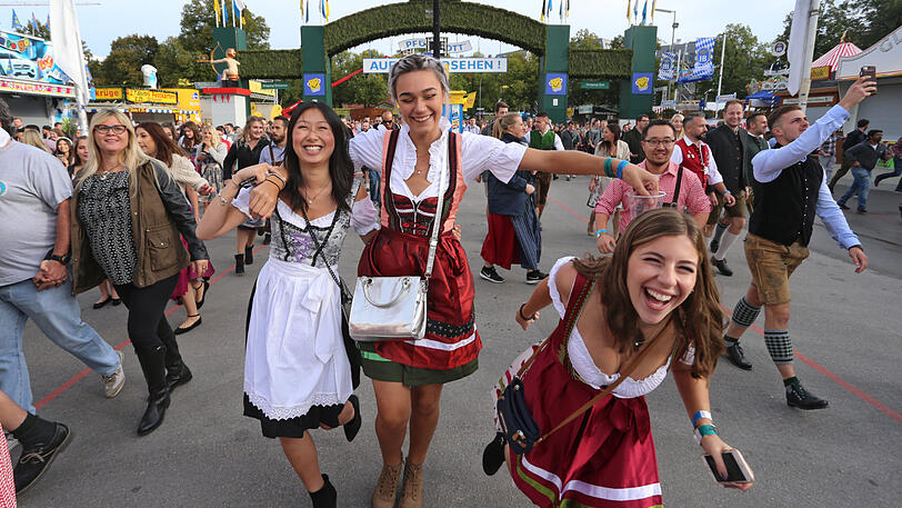 Weitere Bilder vom ersten Wiesn-Tag.