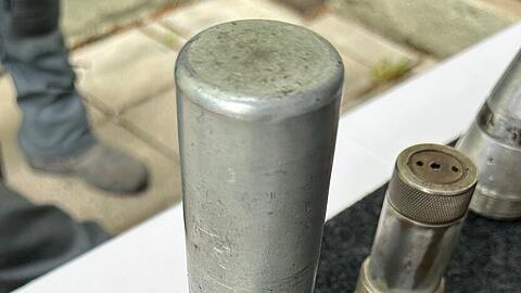 Baugleich: So sahen die Zünder in den Weltkriegsbomben meistens aus, die auf München gefallen sind.