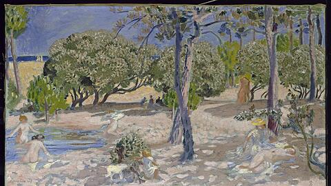 Mal keine süßen Engel: Maurice Denis hat diesen "Sommertag auf der Insel Noirmoutier" 1903 in Öl gemalt.