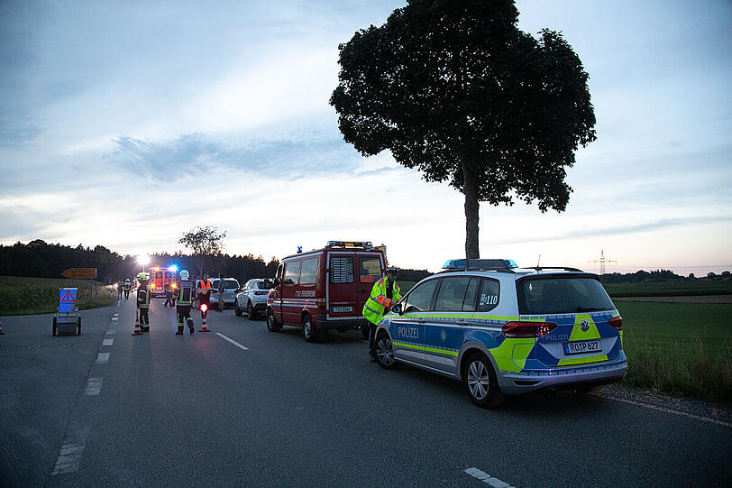 Der Motorradfahrer prallte mit hoher Wucht in einen abbiegenden Audi und zog sich dabei tödliche Verletzungen zu.