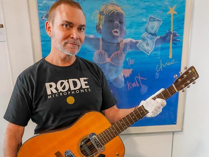 Das edle Stück hat einen stolzen Preis. Peter Freedman hat ihn bezahlt.