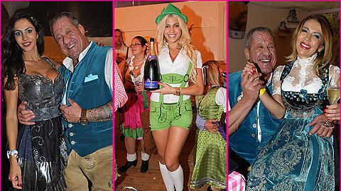 Hugo Bachmaier feiert im "Mohrenkopf" seine Damen-Wiesn mit viel nackter Haut und Champagner. Alle Bilder!