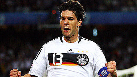 Michael Ballack - ein Sieg über seinen künftigen Trainer