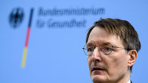 Karl Lauterbach (SPD), Bundesminister für Gesundheit.