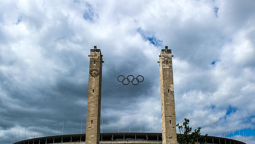 Hier steigt am 6. Juni das Endspiel der Champions League: Das Berliner Olympiastadion. Hier steigt am 6. Juni das Endspiel der Champions League: Das Berliner Olympiastadion.