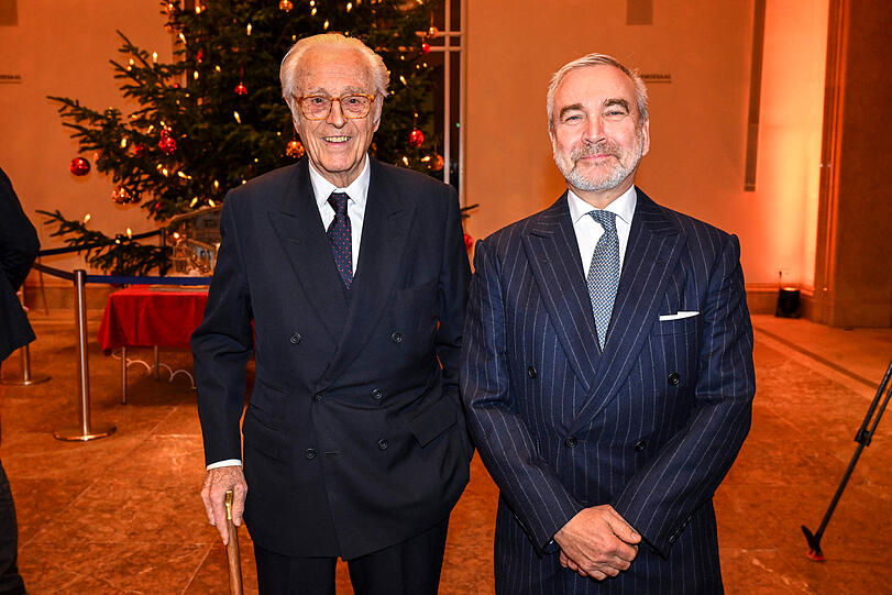 Wittelsbacher Chef Herzog Franz mit seinem Lebensgefährten Thomas Greinwald