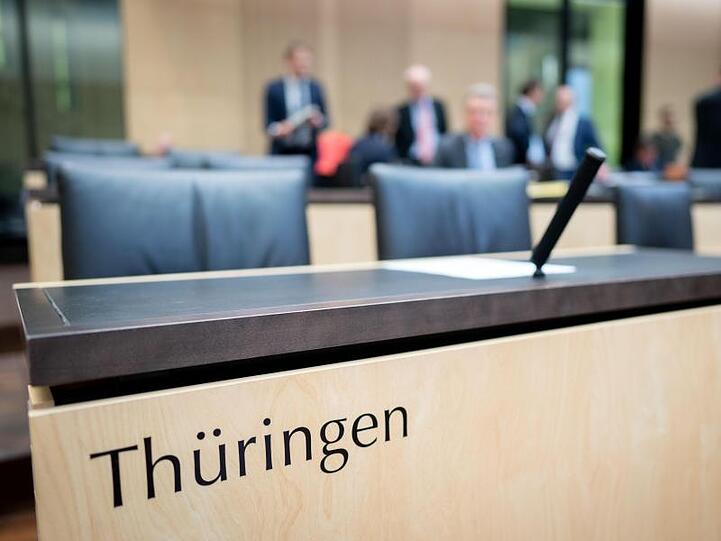Politisches Novum: Erstmals seit der Wiedervereinigung ist Thüringen bei einer Bundesratssitzung nicht vertreten.
