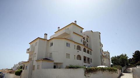 Das Haus in Luz bei Lagos, aus dem Madeleine McCann (Maddie) verschwand. Foto: Steve Parsons/PA Wire/dpa/Archivbild