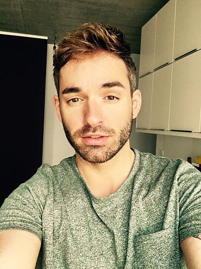 Daniel Küblböck trägt heute Bart und kurze Haare