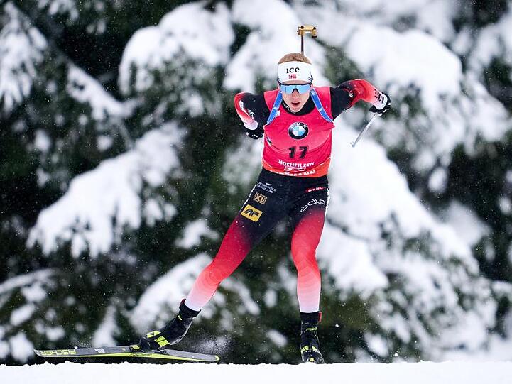 Schnellste im Sprint in Hochfilzen: Johannes Thingnes Bö.