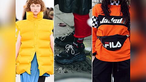 Von Balenciaga bis FILA: Viele Fashion-Labels setzen jetzt auf die angesagte Outdoor-Mode.