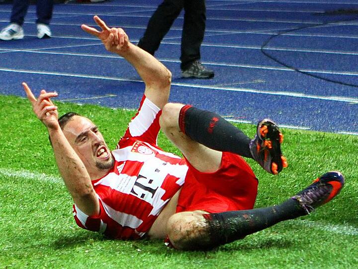 Franck Ribéry soll bald wieder auf den Beinen sein
