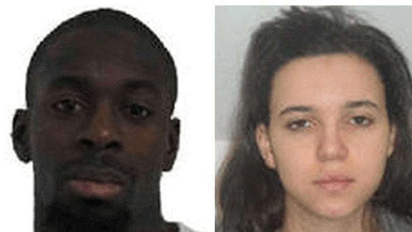 Mit diesem Bild fahndet die französische Polizei nach Amedy Coulibaly und Hayat Boumeddiene. Mit diesem Bild fahndet die französische Polizei nach Amedy Coulibaly und Hayat Boumeddiene.