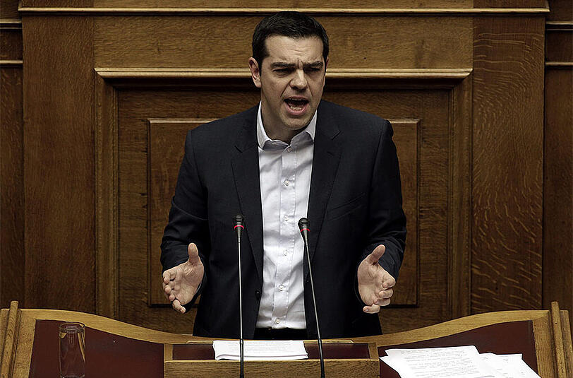Der griechische Ministerpräsident Alexis Tsipras spricht vom Versagen des Sparprogramms.